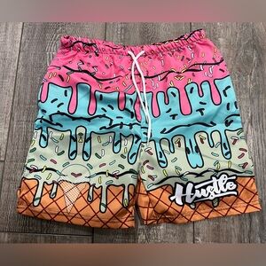 Ice Cream Drip Gym Shorts Youth Boys Size 11/12